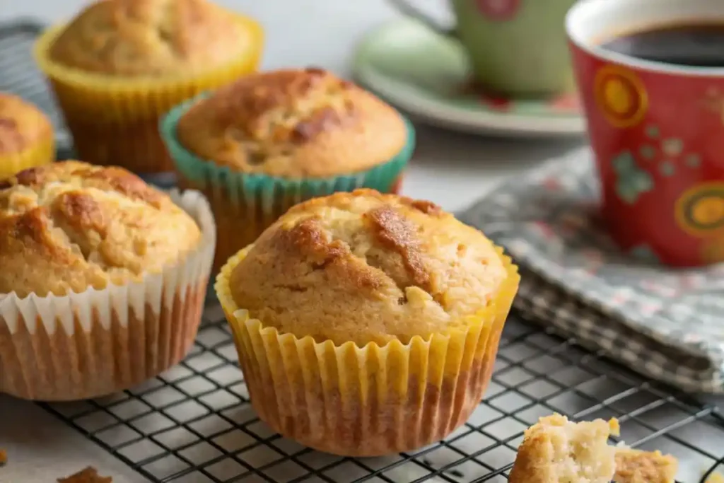 Final Pumpkin Banana Muffins Cooling on a Rack1