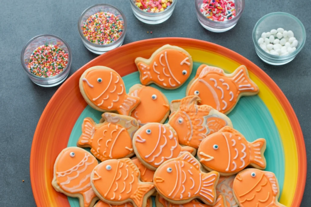 Decorated cookies