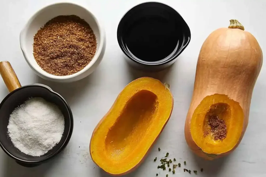 Air Fryer Butternut Squash Ingredients