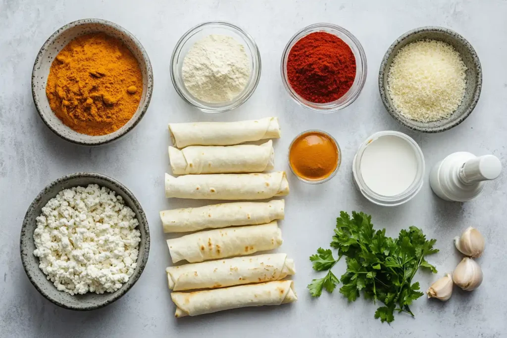 Ingredients For Frozen Taquitos In The Air Fryer